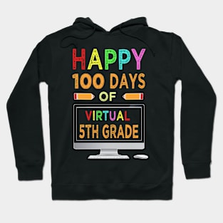 100 days of school 5th grade Hoodie